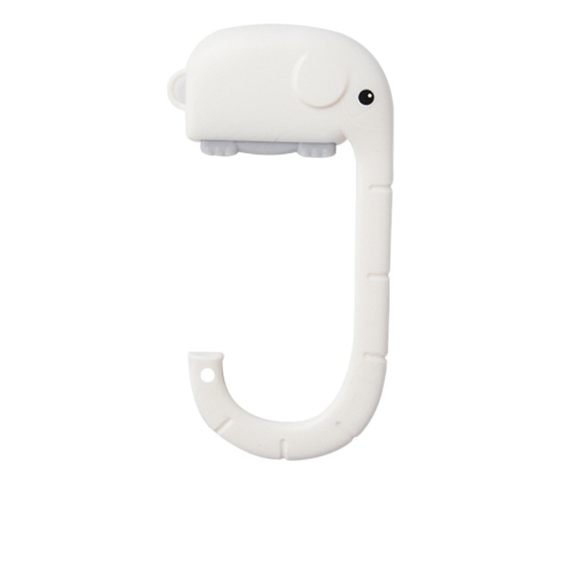 Gancho estudiante mochila percha escritorio colgante bolsa artefacto escritorio lado Punch-libre adhesivo extraíble gancho de dibujos animados