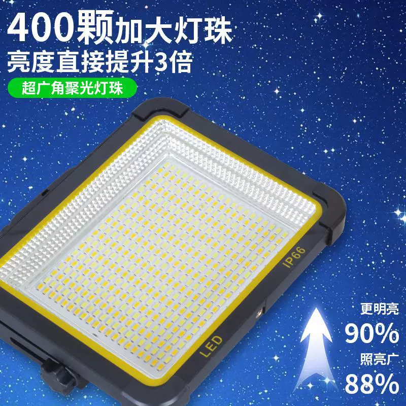 Суперяркие портативные длинные солнечные LED-освещенные фонари для походов
