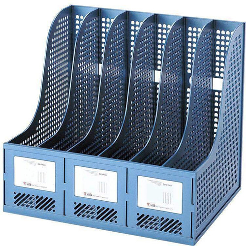 Zhaosheng ZS-368 six-in-one plastic file rack, file rack, file column, file basket