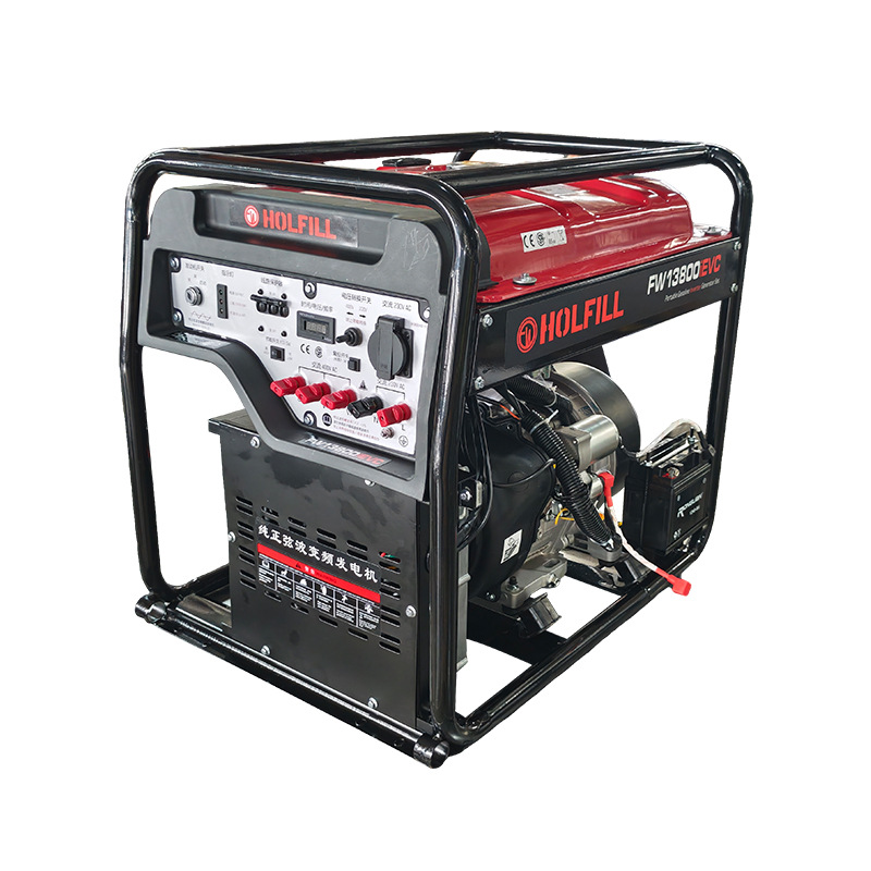 10-kilowatt gasoline open-frame permanent magnet generator 220V high-power 380V single/three-phase mobile motor unit