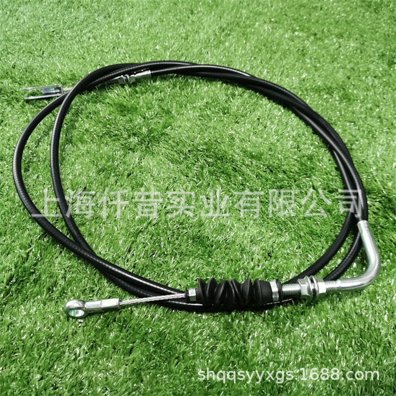 适配筑水四驱草坪割草机开荒机刀盘驱动离合线