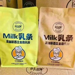 咔吻milk乳条新西兰乳粉非油炸玉米空心脆独立包装米果脆条210克