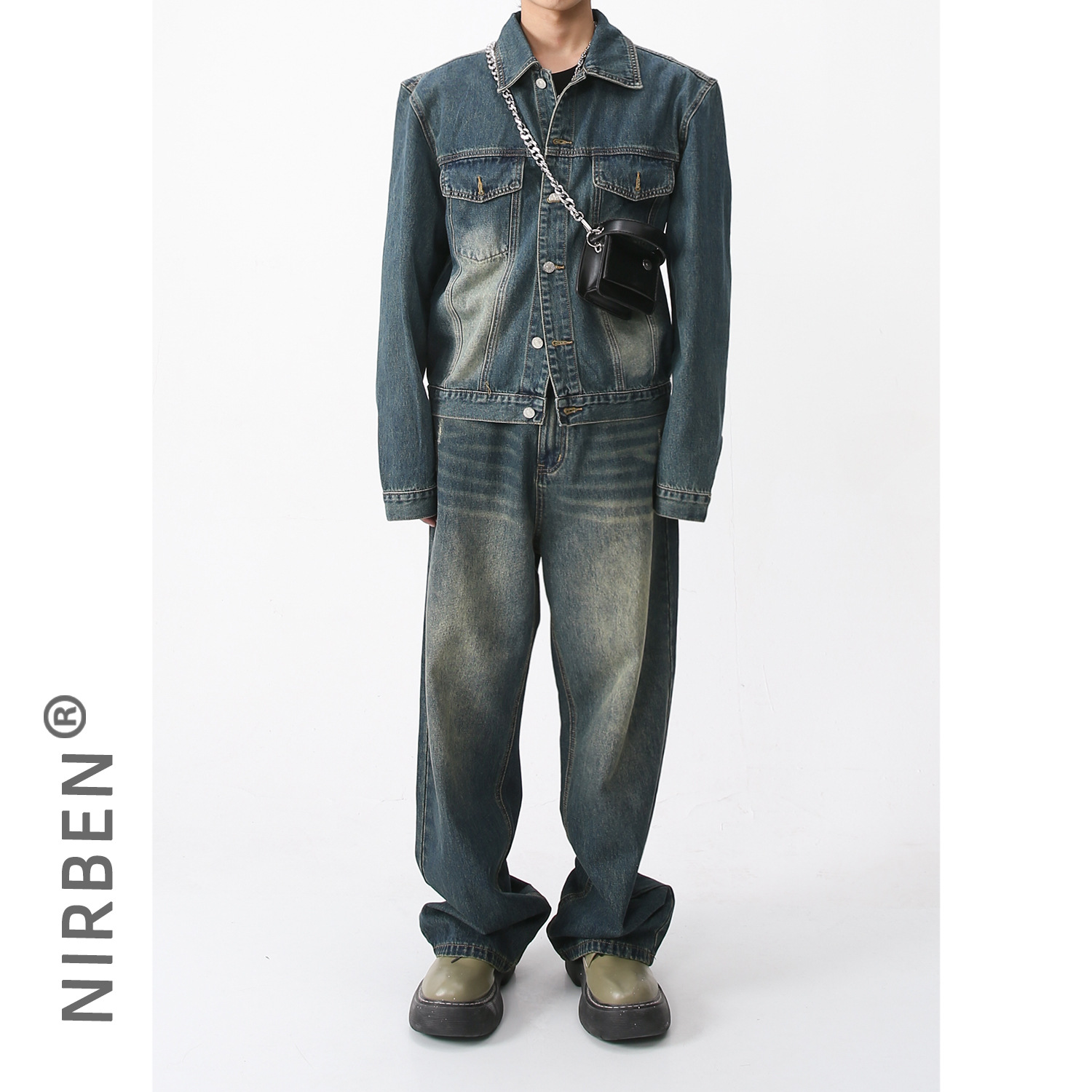 nirben denim | denim jacket men's high s...