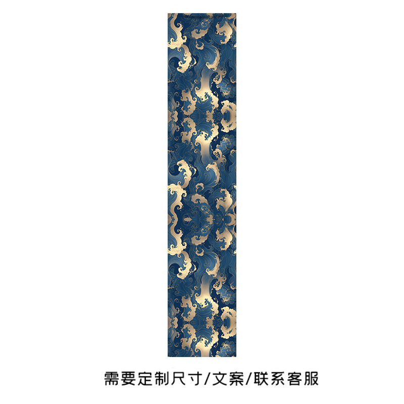 新しい中国風の天井装飾吊り布、国民的トレンドの祥雲模様の天井カーテン、商業用天井カーテン|undefined