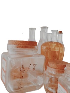With various specifications of cork