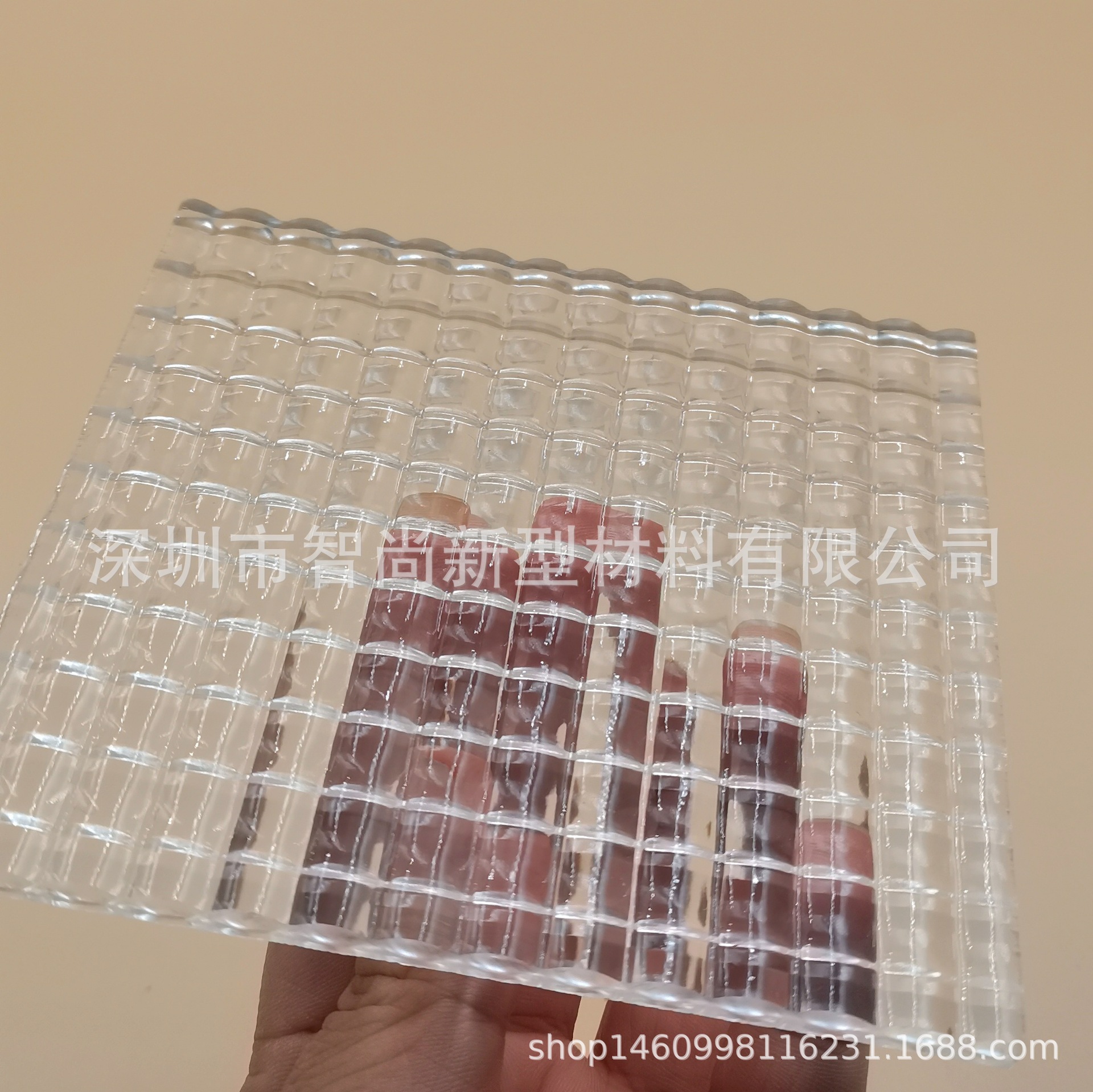 双面竹节纹亚克力立体纹展示柜屏风酒店装饰新式家具用品有机玻璃