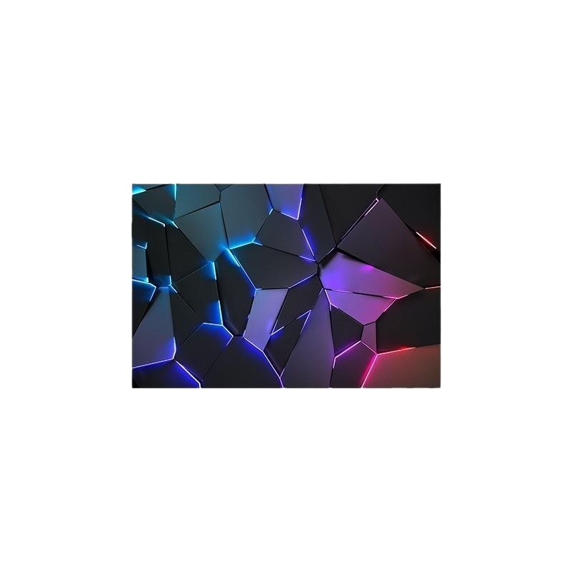 3d Optik Wohnzimmerteppich Bunter Karierter Gaming Zimmer Teppich_voghion.com