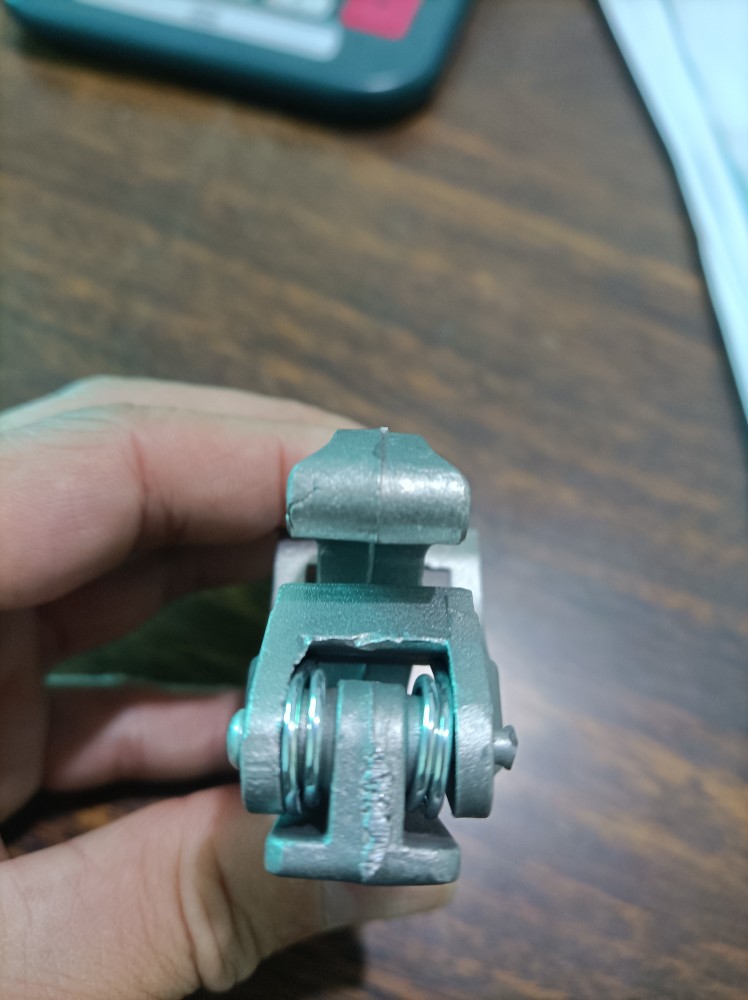 皮革铝夹子绷皮铝夹皮革夹子