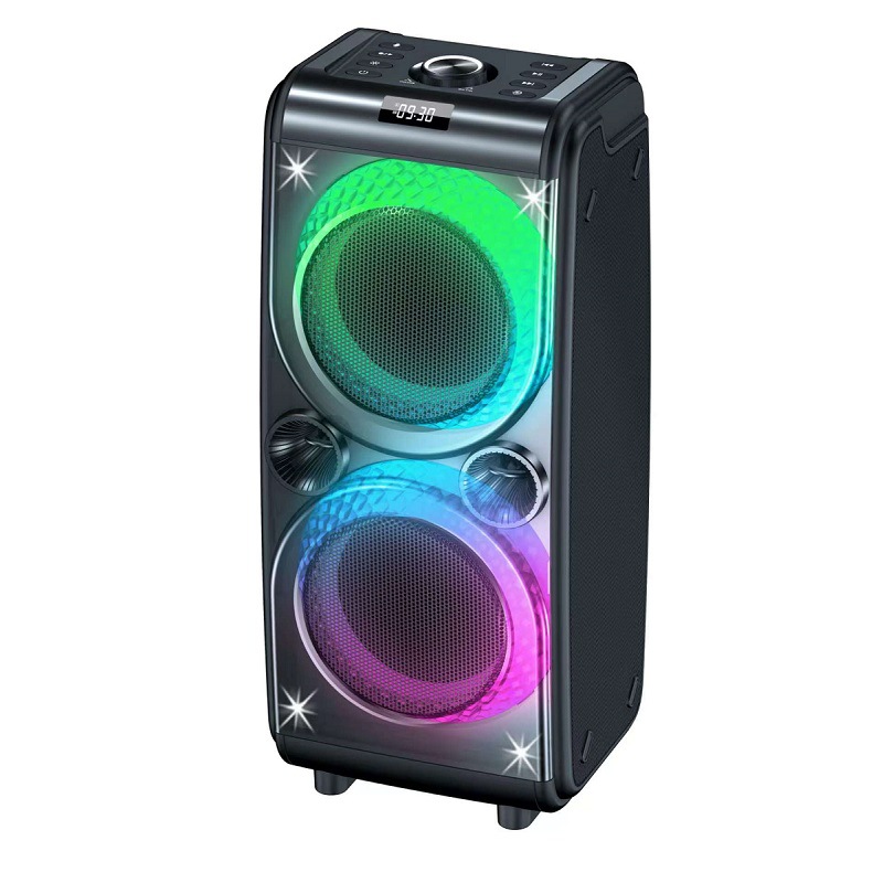 High-Power Wireless Bluetooth Karaoke Speaker with Microphone, Heavy Bass, Outdoor Hifi Party Large Speaker Partybox