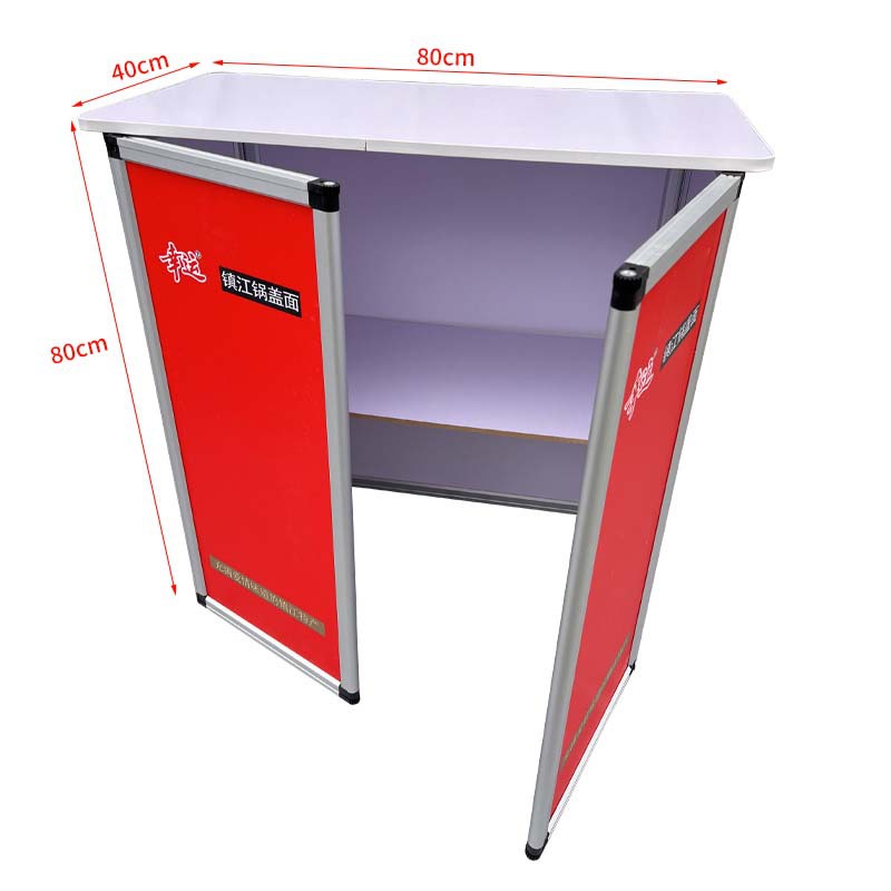 Estand de promoción, estand de exhibición, carro, supermercado, mesa de prueba, mesa móvil plegable, estante de exhibición de publicidad image 17