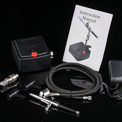 工廠批發模型噴漆彩繪上色氣泵T100A模型噴筆氣泵迷你噴筆套裝