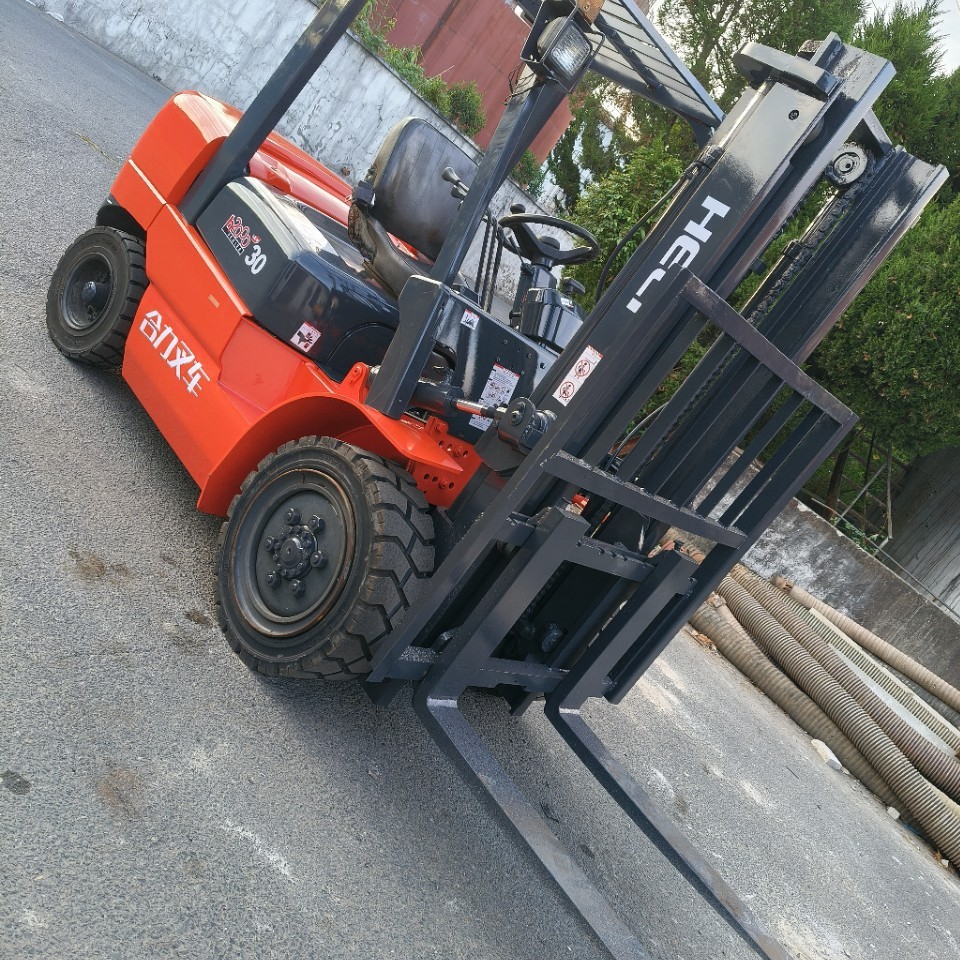 出售原版车合力3吨5吨叉车 内燃高配自动挡二节门架叉车