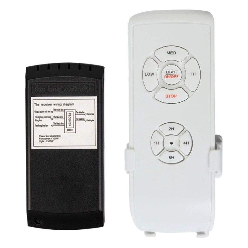 220 В потолочный вентилятор, беспроводной умный пульт дистанционного управления, 110 В, бытовой невидимый вентилятор, светильник, контроллер времени, управление освещением