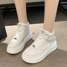 �n��ƴɫС��ЬŮ2025�ﶬ�¿�ٴ��ɸ��׸ߎ�ϵ�����e��Ь��