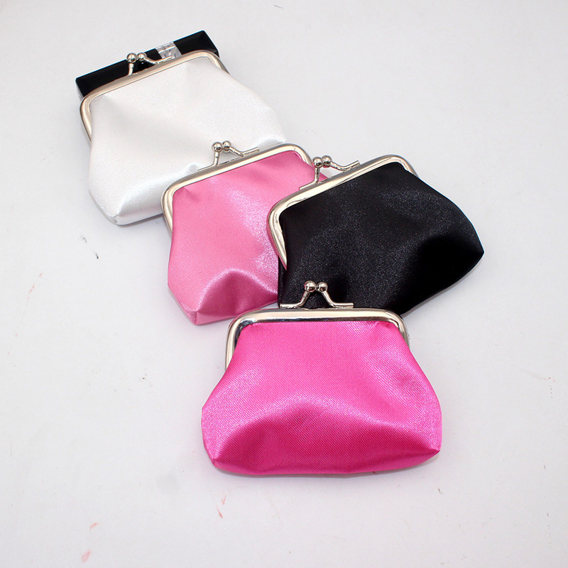 3 Inch Coin Purse Mercerized Fabric Coin Purse Student Fabric Coin Bag Children's Wallet Christmas Gift