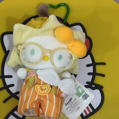 香蕉kitty猫挂件毛绒公仔包包挂件钥匙扣可爱卡通玩偶挂饰礼物