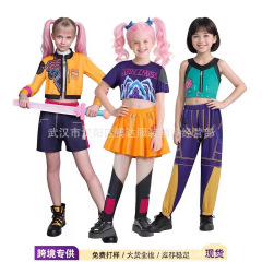 跨境韩流女团K-POP 猎魔女团 鲁米 米拉 佐依Cosplay万圣节服装