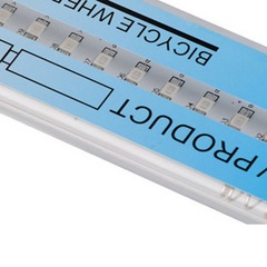 自行車多彩條幅燈單車風火輪32LED炫彩騎士夜間警示山地車輪燈