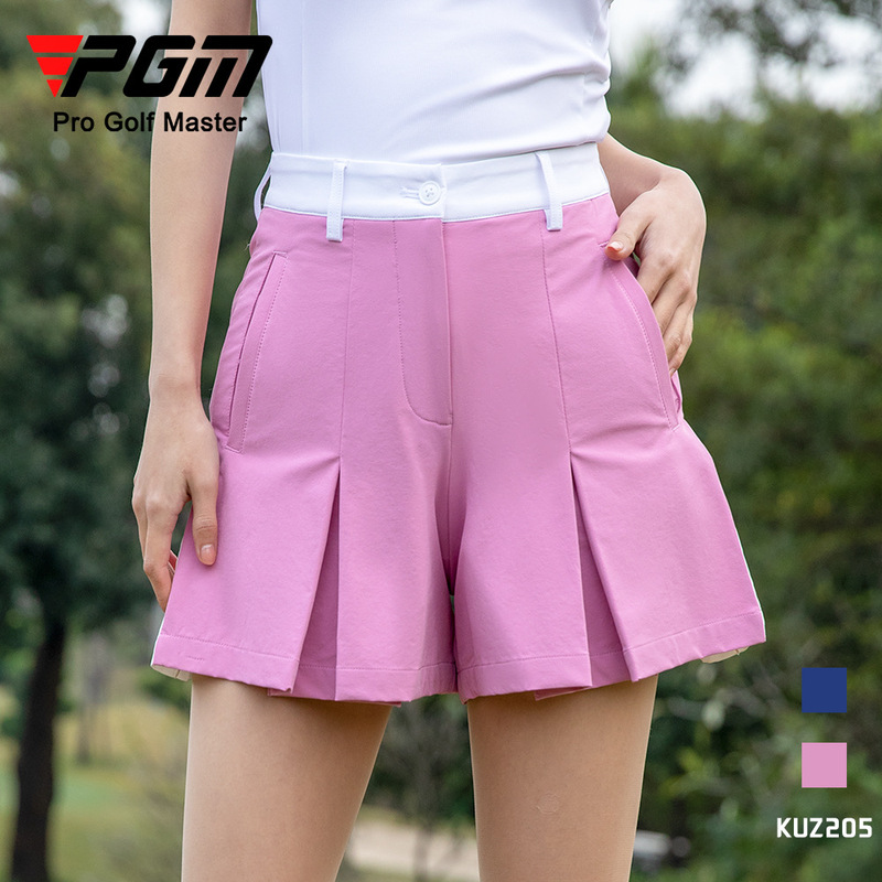 Pgm2025 Golf Women's Pants Spring and Summer Shorts Women's Clothes Women's Three-Point Shorts Skirts Sports Pants