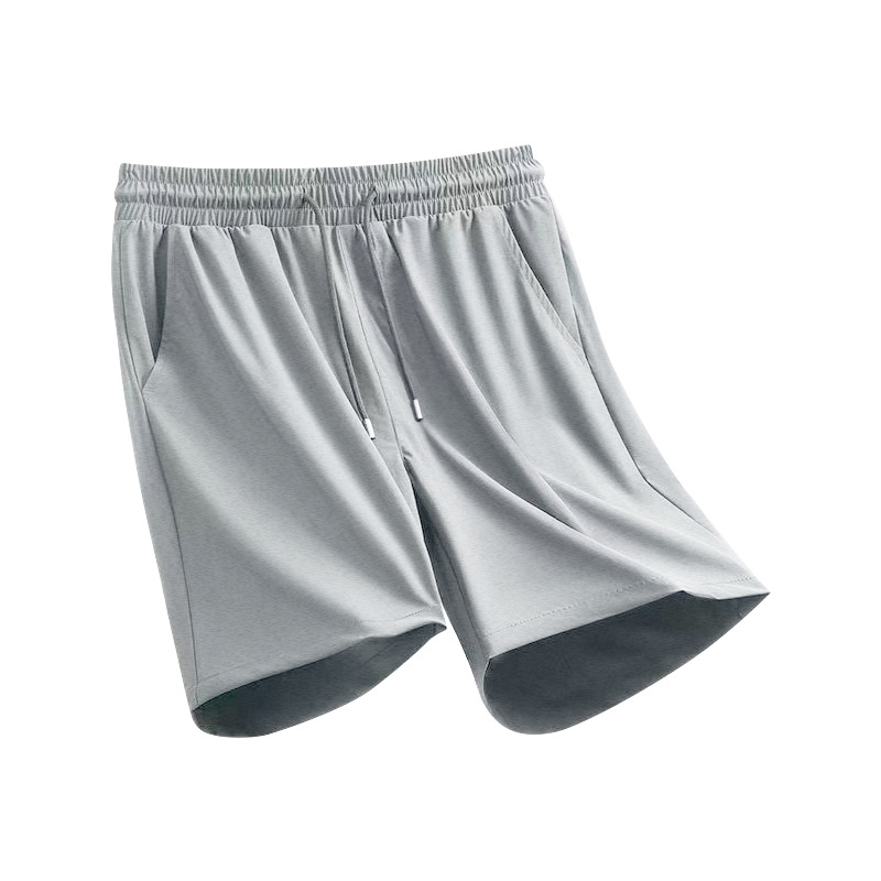 Traje deportivo, chaleco de verano para hombre, pantalones cortos, seda de hielo, secado rápido, sin mangas, ropa de entrenamiento físico, camiseta, comercio exterior, venta al por mayor transfronteriza