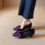 浅口绝美法式尖头高跟鞋