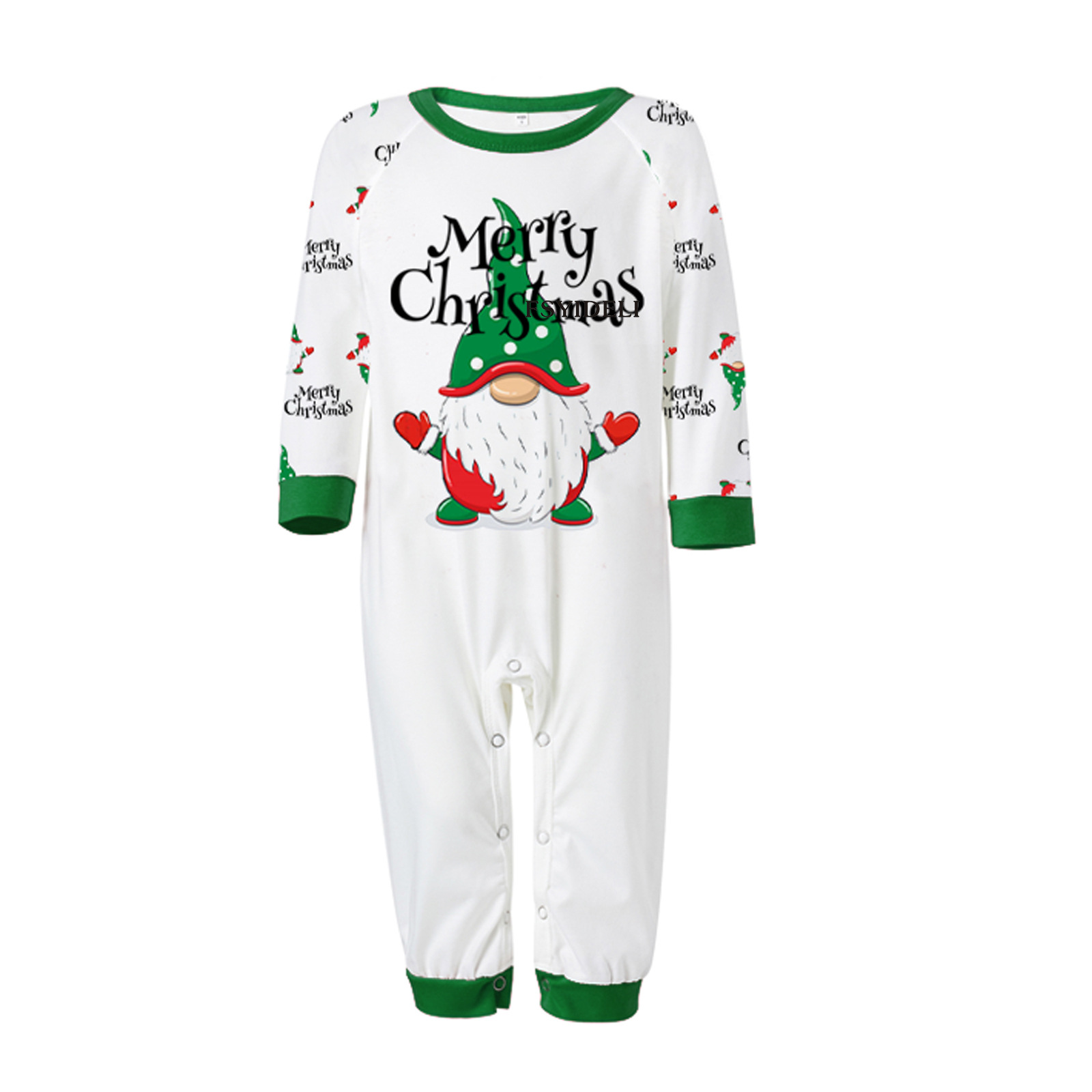 Heißer verkauf frauen Weihnachten eltern-kind-anzug Santa Claus gedruckt hause kleidung pyjamas_voghion.com