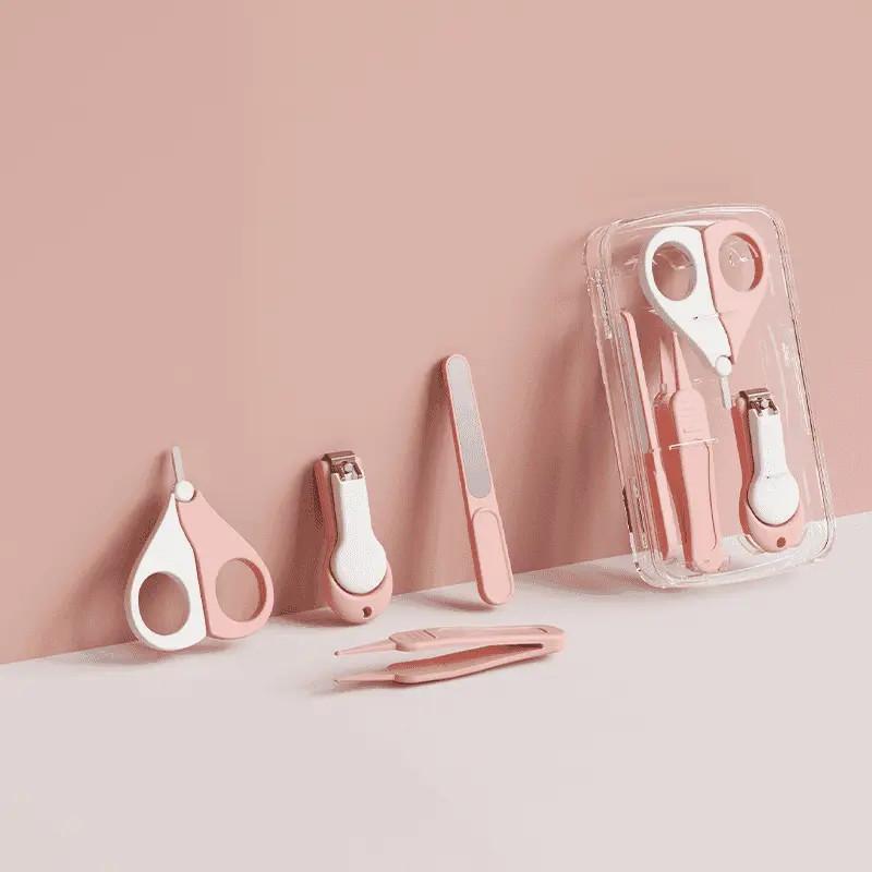 Shippable to Xinjiang - New model baby nail clippers, children's nail scissors, children's nail file, scissors, anti-cut