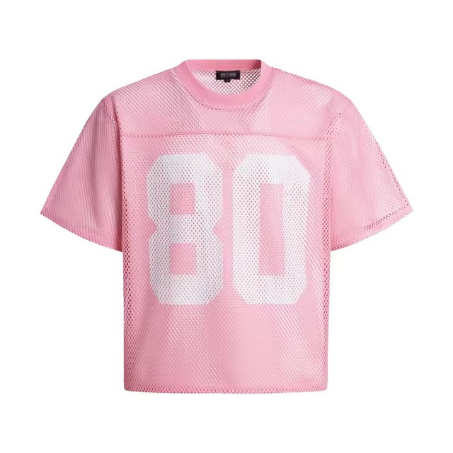 Letter-Printed Short-Sleeve Mesh Knit Shirt for Men, Summer High Street Style, Loose Crew Neck Half-Sleeve T-Shirt, Men's T-Shirt Letter-Printed Short-Sleeve Mesh Knit Shirt for Men, Summer High Street Style, Loose Crew Neck Half-Sleeve T-Shirt, Men's T-Shirt
