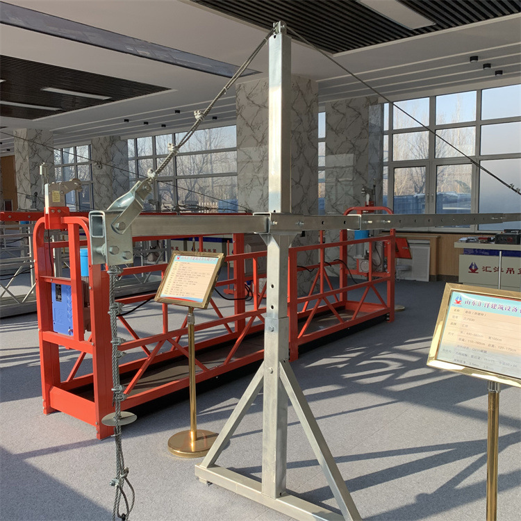 出售电动吊篮,外墙建筑吊篮安装方案,山东汇洋吊篮厂