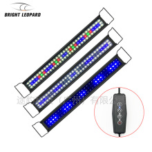 新品LED鱼缸铝合金支架灯全光谱珊瑚水草缸水族灯造景植物鱼缸灯