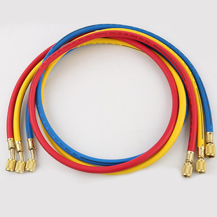 Fluorine Pipe R22 Three-Color Pipe R134A Refrigerant Liquid Filling Pipe Refrigerant High Pressure Resistant 410 Fluorine-Filled Hose