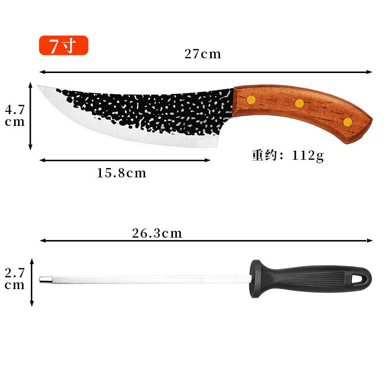 Comercio exterior cuchillo de frutas cuchillo de cocina cuchillo afilado cuchillo de corte de hueso cortar cerdo, ganado y oveja regalos