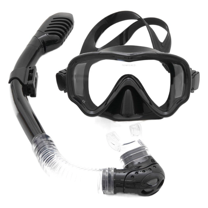 Детские очки для дайвинга, набор трубок, маска для подводного плавания, силиконовые, мужские и женские очки для плавания через границу, сухие очки для дайвинга