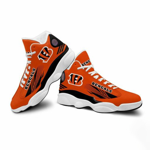 Independent Station's New Export Nfl Simina Tiger Team Printed High-Top Pu Shoes Outdoor Sports Shoes Can Be Shipped on Behalf of Others