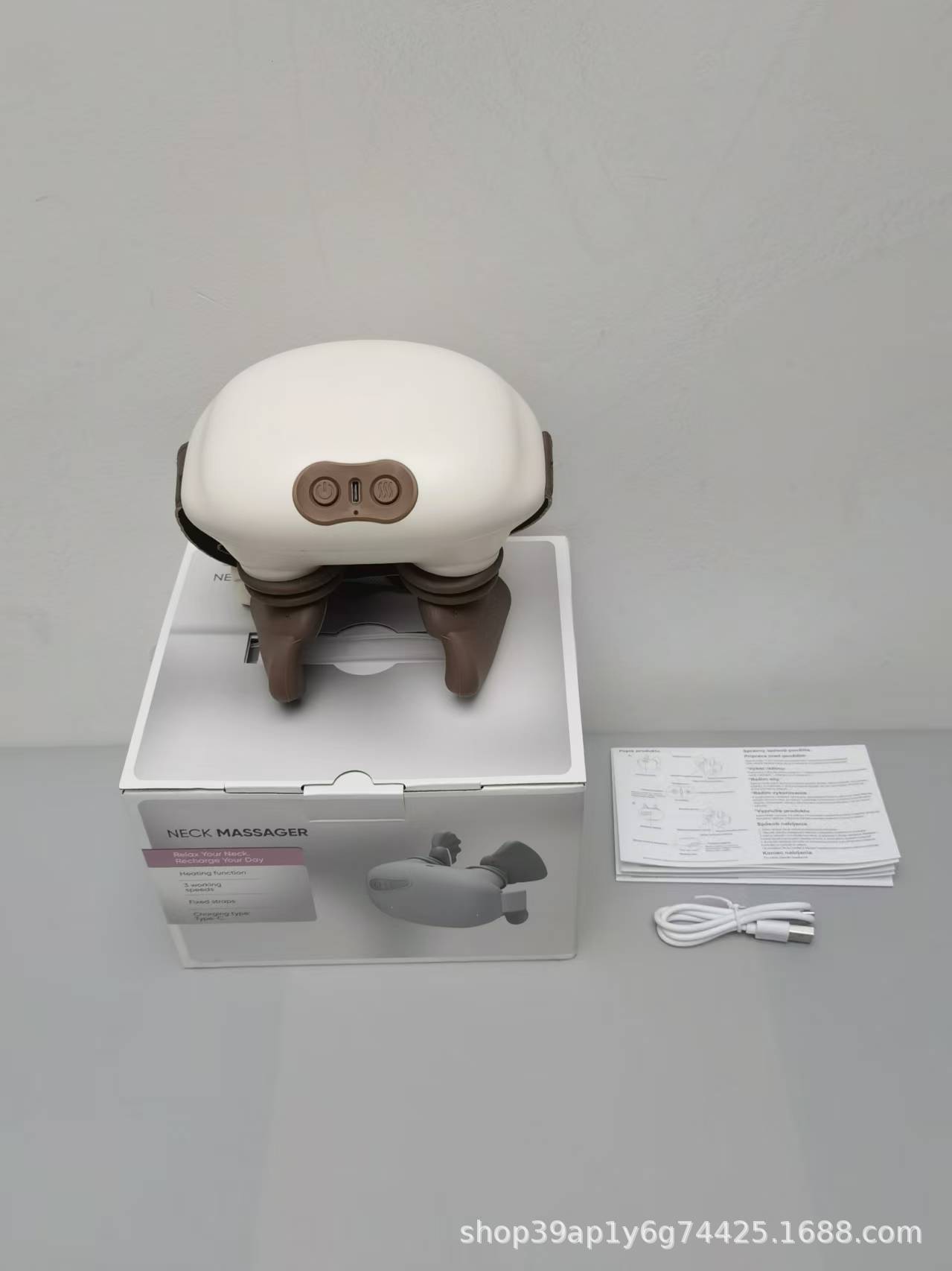 Massager, compress, cloak