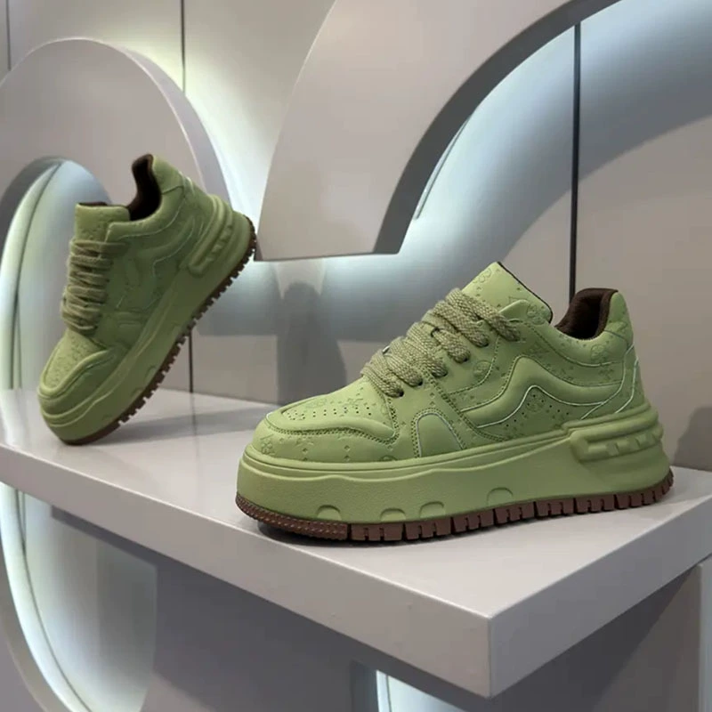 Обувь папы с низким принтом мужская весна 2025 новый удобный мягкий фон