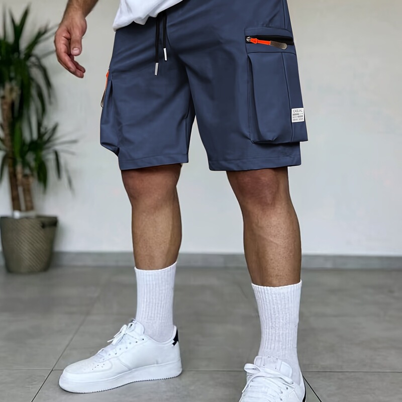Men's Beach Shorts American European Size Export Special Loose Sports Casual Cargo Pants Large Size