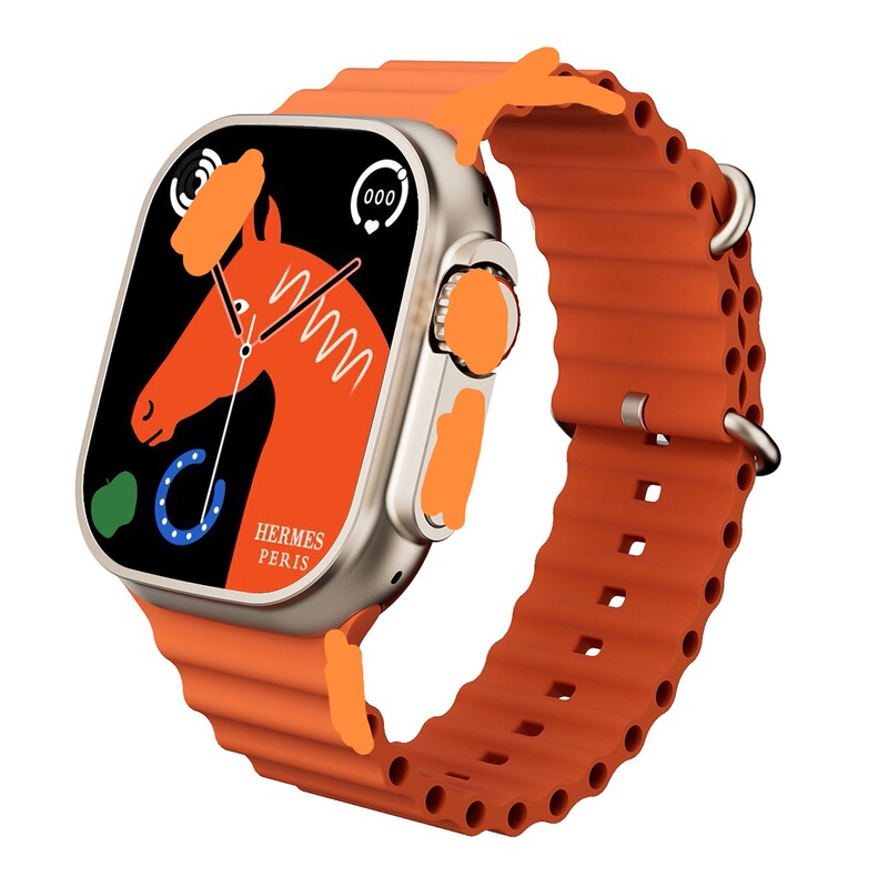 Ultra Smart Watch Bluetooth Calling Offline Dual Payment Sports Health Monitoring Amoled Screen Health Monitoring