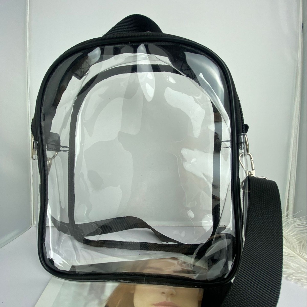 Transparent waterproof bag
