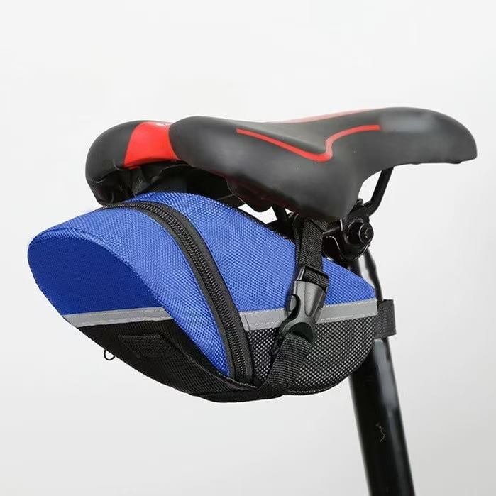 Mountain Bike Saddle Tail Bag, Water-Repellent Tool Accessories, Rear Seat Cushion Bag, Bicycle Riding Equipment, Bicycle Mobile Phone Bag