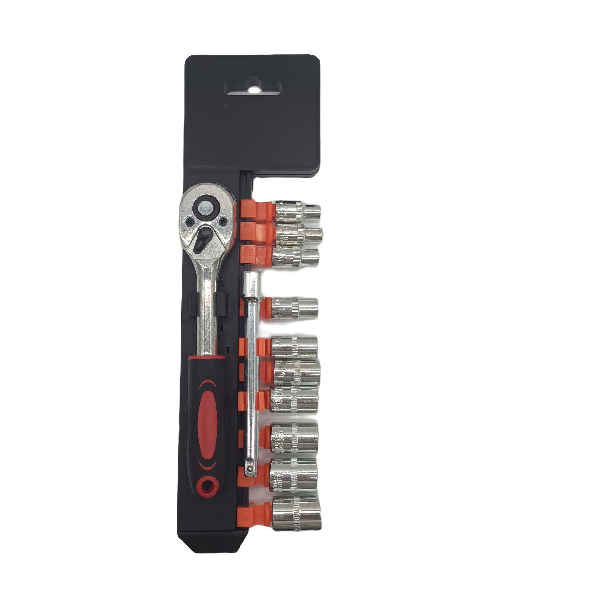 Xiaofei 6. 35mm socket cabeza rápida Llave de trinquete traje multifunción herramienta máquina reparación coche 12 piezas conjunto