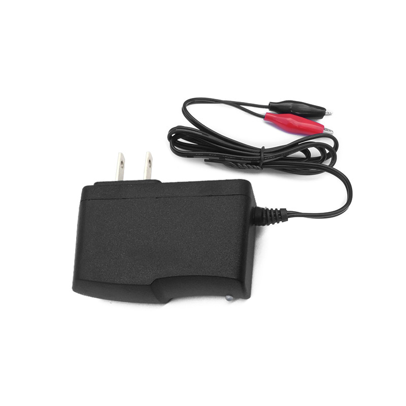 オートバイのバッテリー充電器リチウム電気鉛酸充電器16.8v 12v 6v 1a乾水鉛酸蓄電池充電