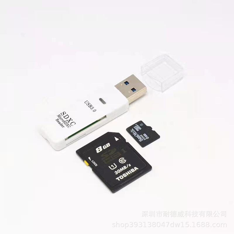 Wholesale high-speed 3.0/2.0/USB 2-in -1 computer card reader/TF card reader/SD card reader memory card
