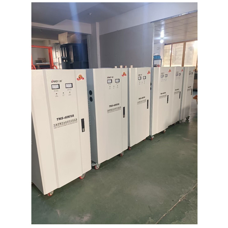 三科三相稳压器50000W/SVC/TNS-50KVA/50KW全自动稳压电源K正泰