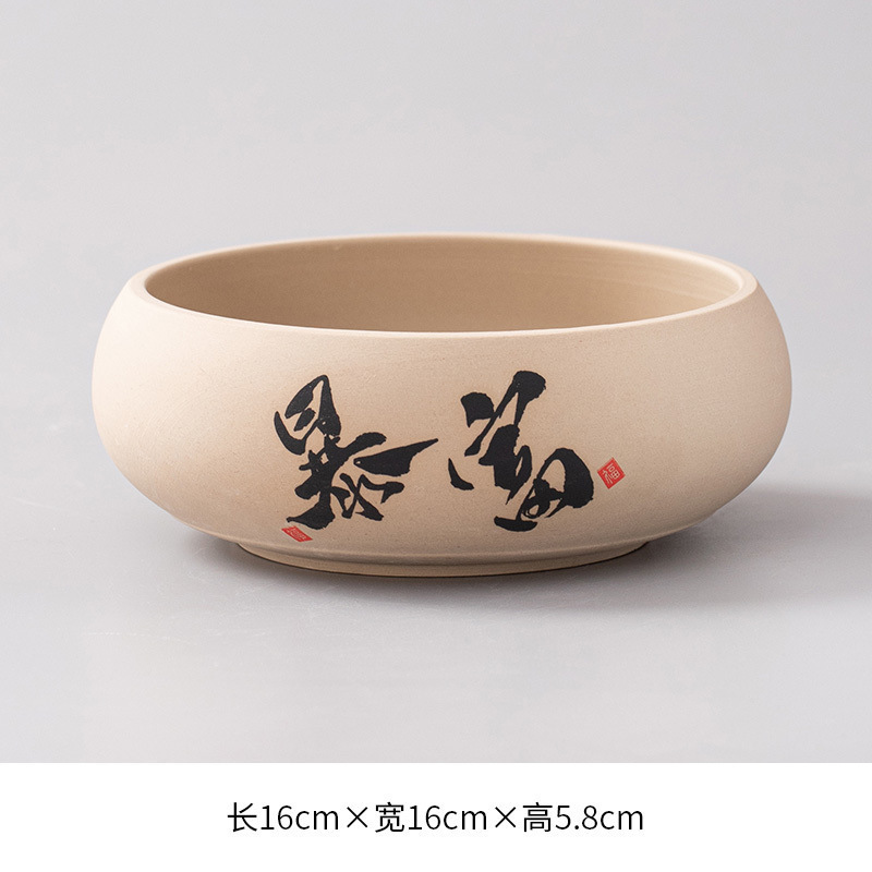 笔洗缸茶洗大号特大水盂水洗茶碗陶瓷功夫茶具配件茶道零配家用|undefined