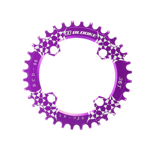 BLOOKE bicycle positive and negative gear chainring single chainring BCD96 XT SLX 30T 32T 34T 36T