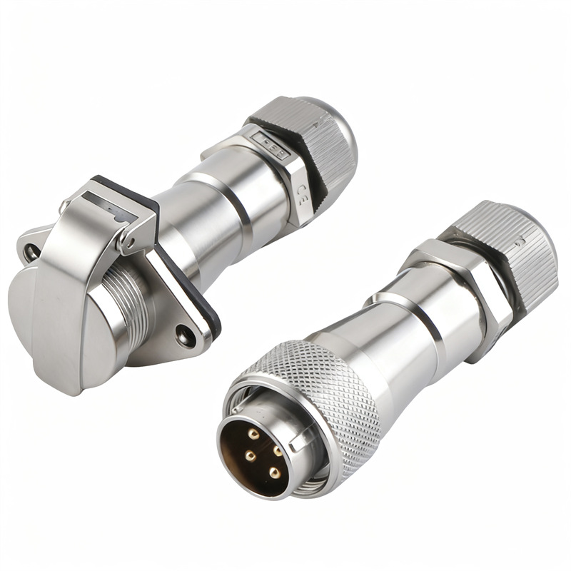 �����Բ��������2-15PIN P20 round female socket���ղ�ͷ