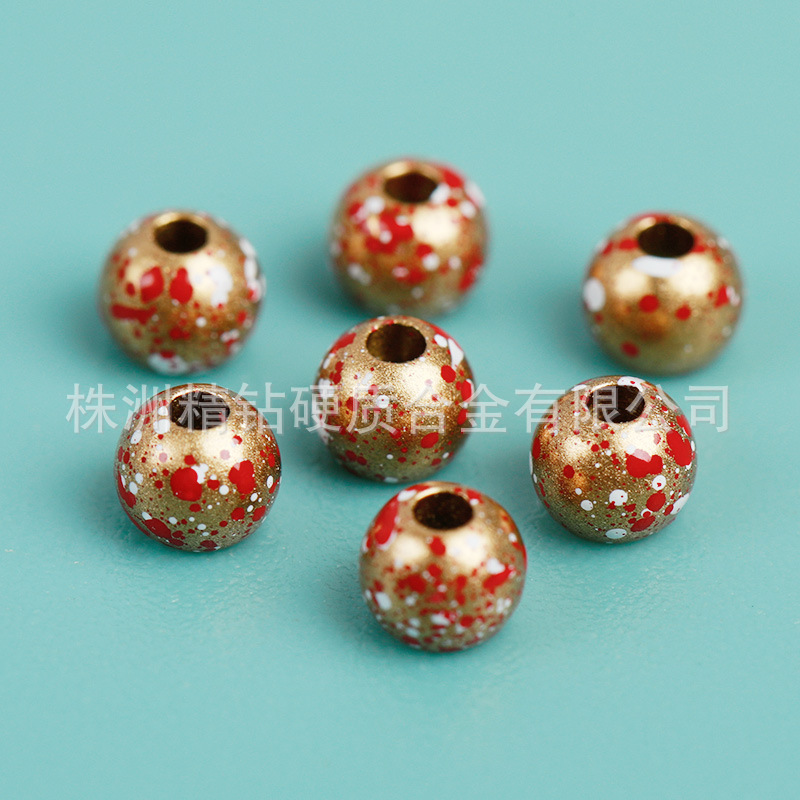 铜鱼坠星空色  铜珠 brass beads 飞蝇钓配重鱼坠