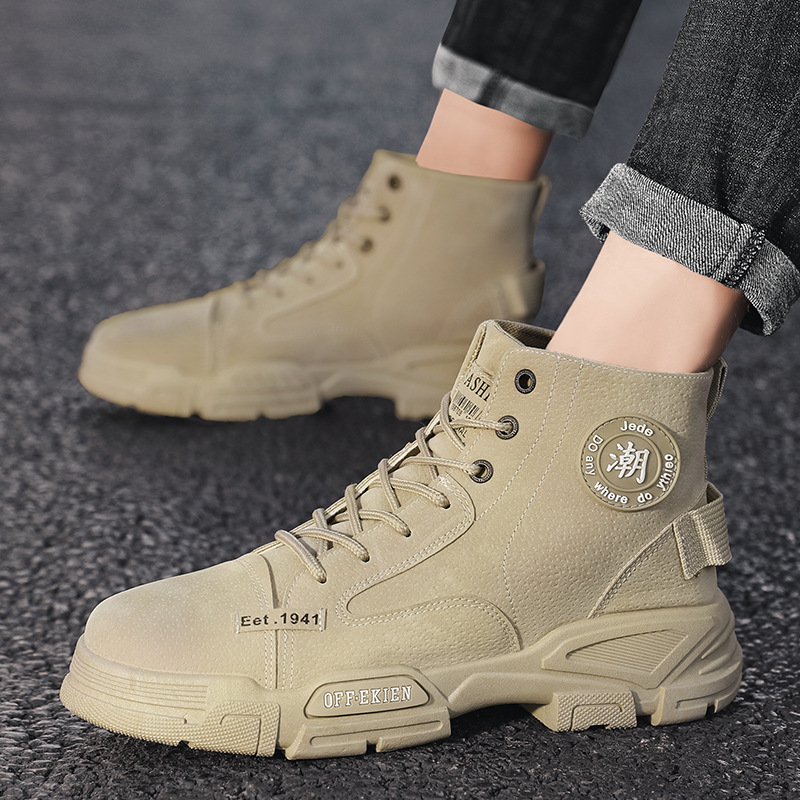 Autumn men's textiles type breathable round head casual spot Spocked…
