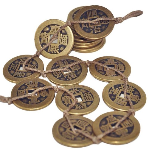 Authentic Five Emperors Coins, special for pressing the threshold, door-to-door thickened loose copper coins and ancient coins buried under the door stone.